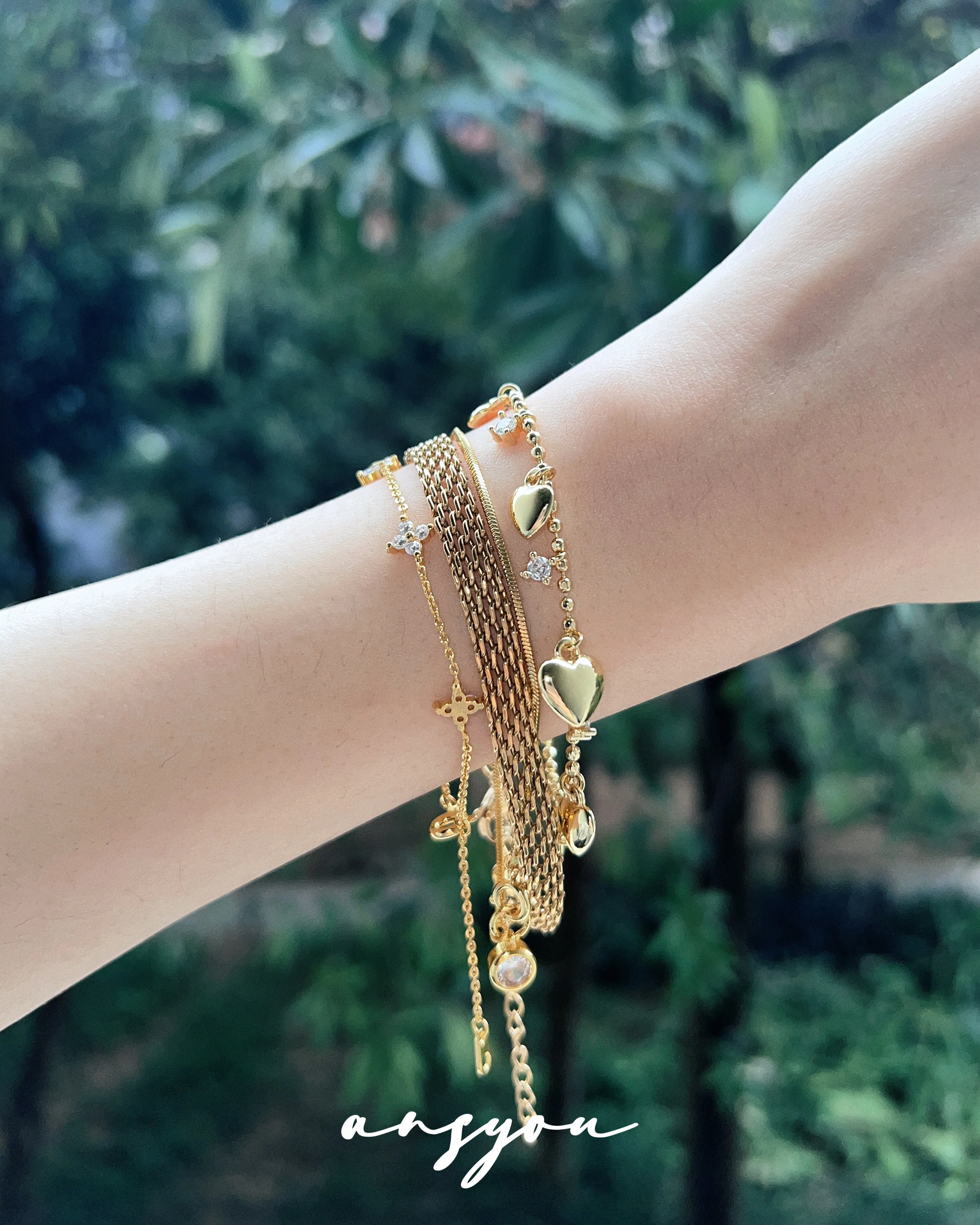 Lux Clover Bracelet