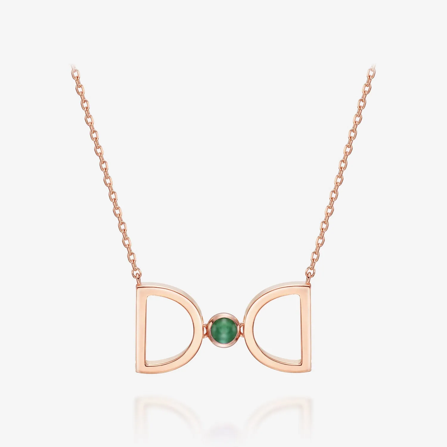 [May Birthstone] Debon D.D. Gold Necklace JDRNRPS125G