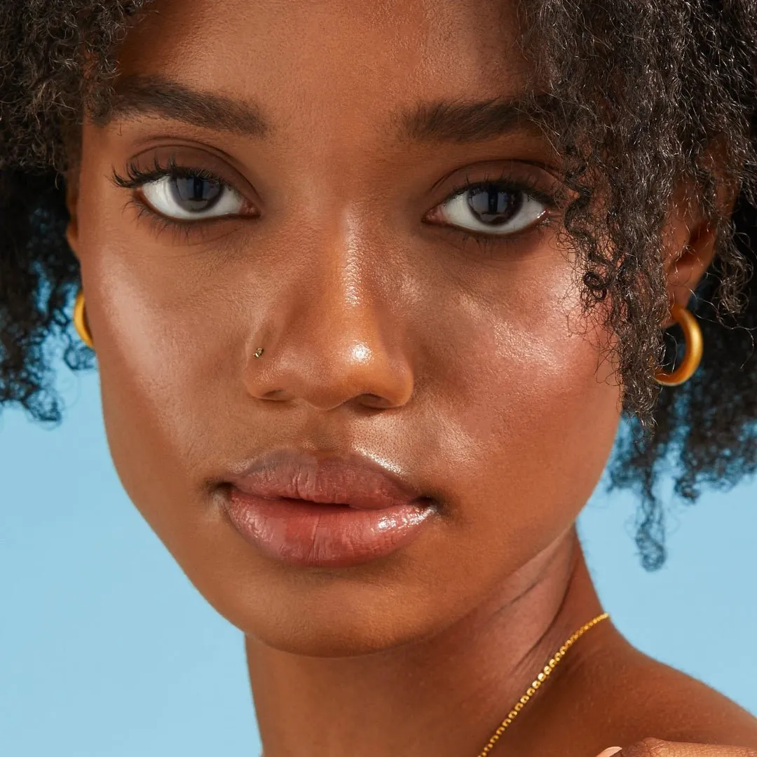 Medium Dome Hoop Earrings
