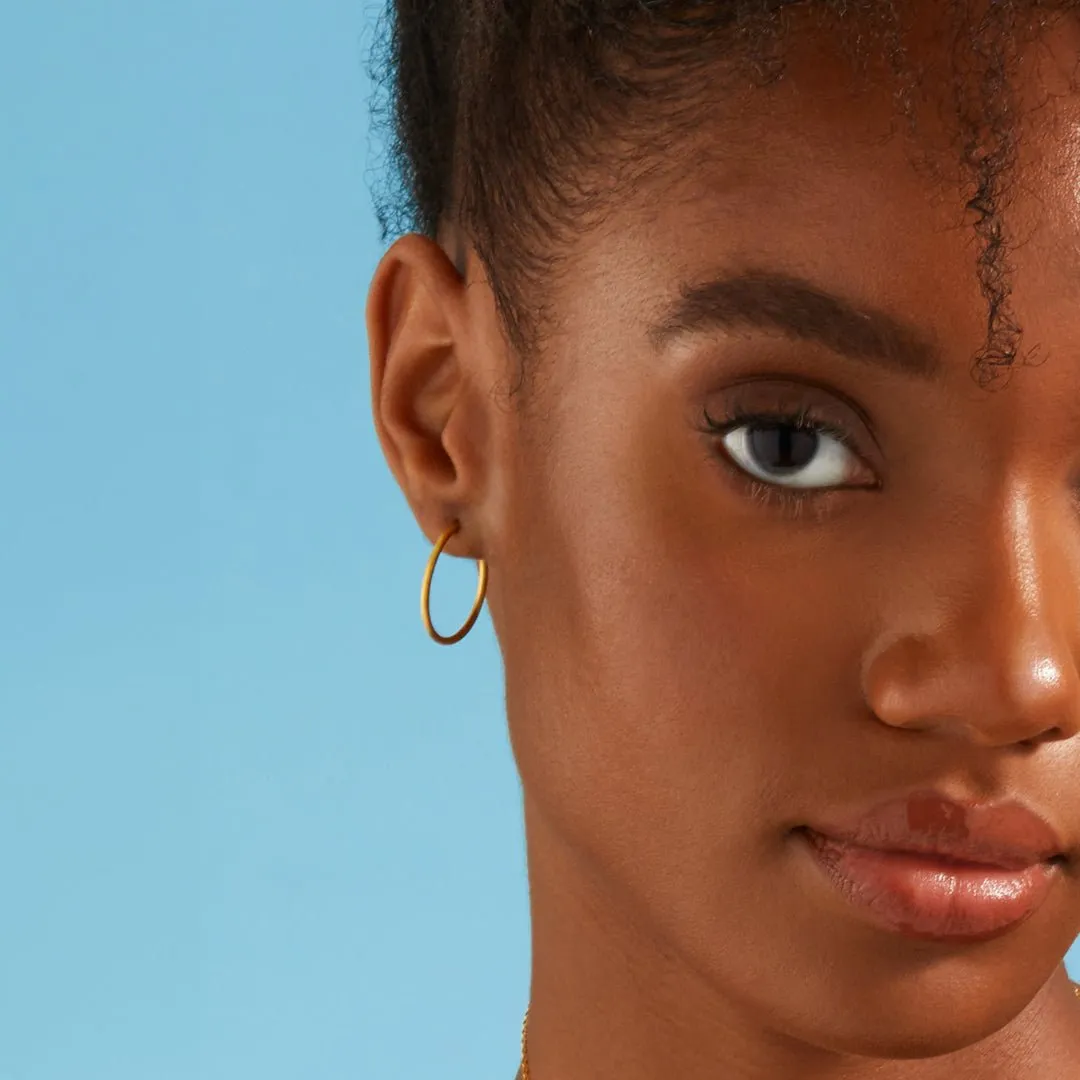 Medium Hoop Earrings