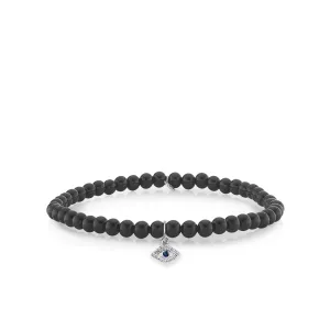 Men's Collection Gold & Diamond Eye on Onyx