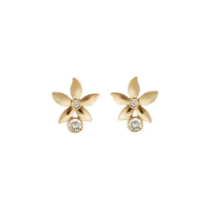 Mini Diamond Bloom Studs Y-D