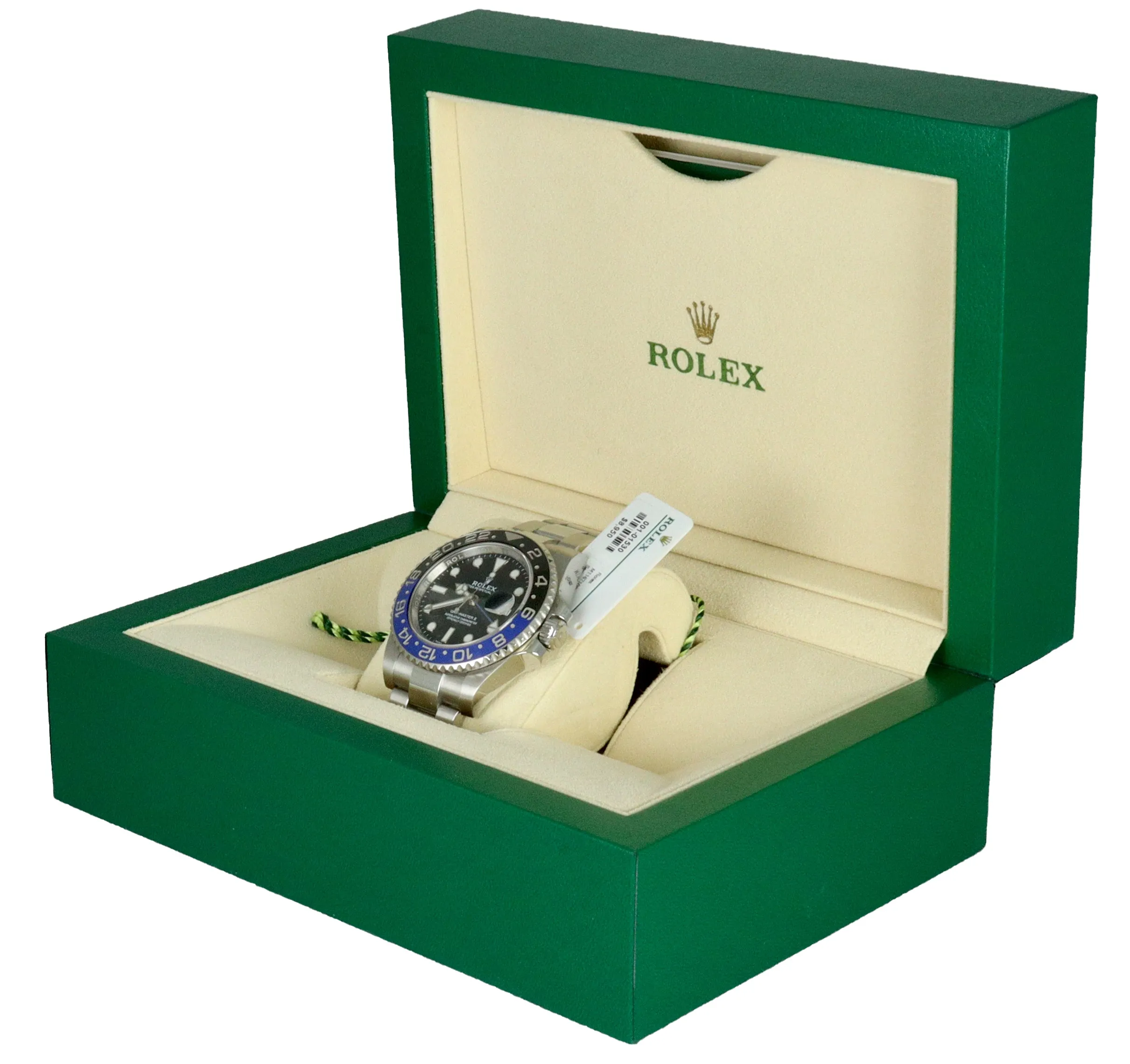 MINT 2018 Rolex GMT Master II Batman Blue Black Ceramic Stainless 116710 BLNR