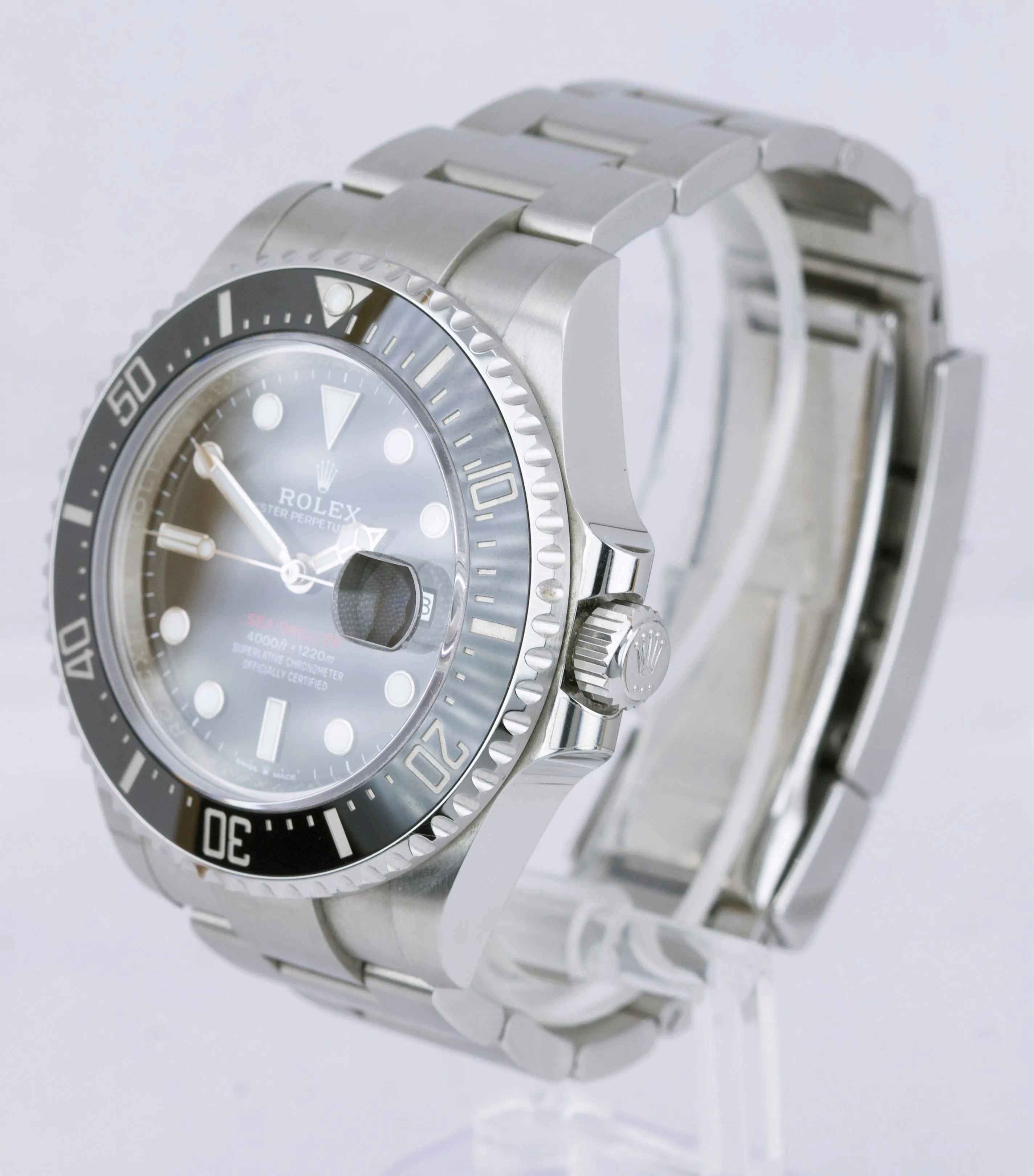 MINT 2018 Rolex Red Sea-Dweller 43mm Mark II 50th Anniversary Steel 126600 Watch