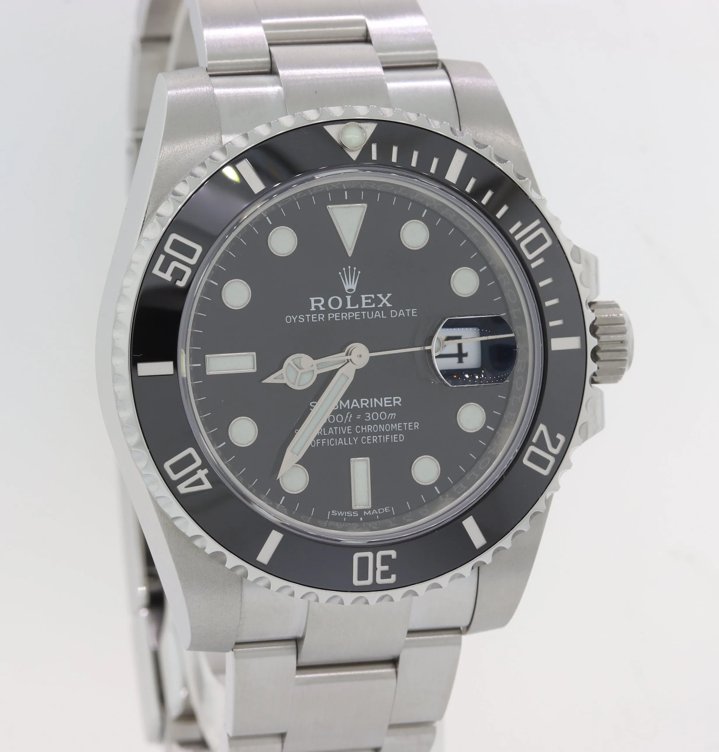 MINT 2019 Rolex Submariner Date 116610 Steel 40mm Black Ceramic Watch Box
