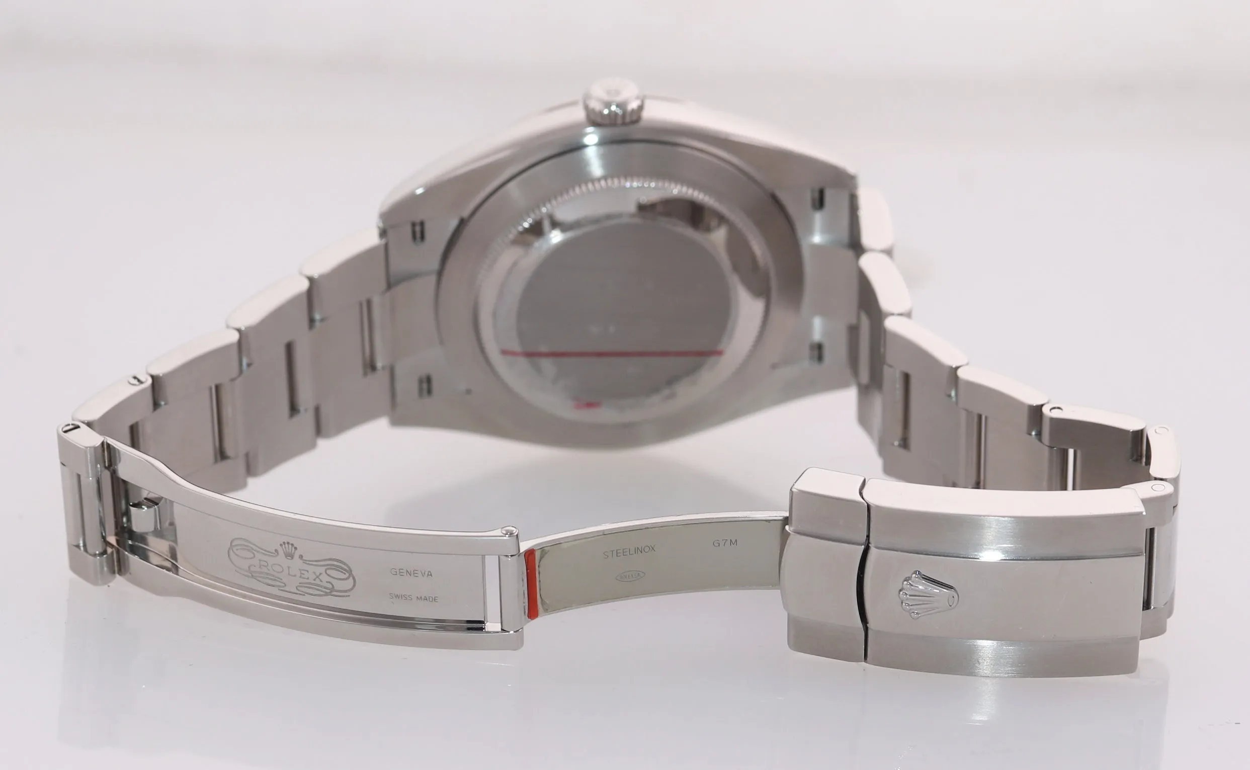 MINT PAPERS Rolex DateJust 41 Rhodium Grey Stick Oyster Fluted 126334 Watch Box