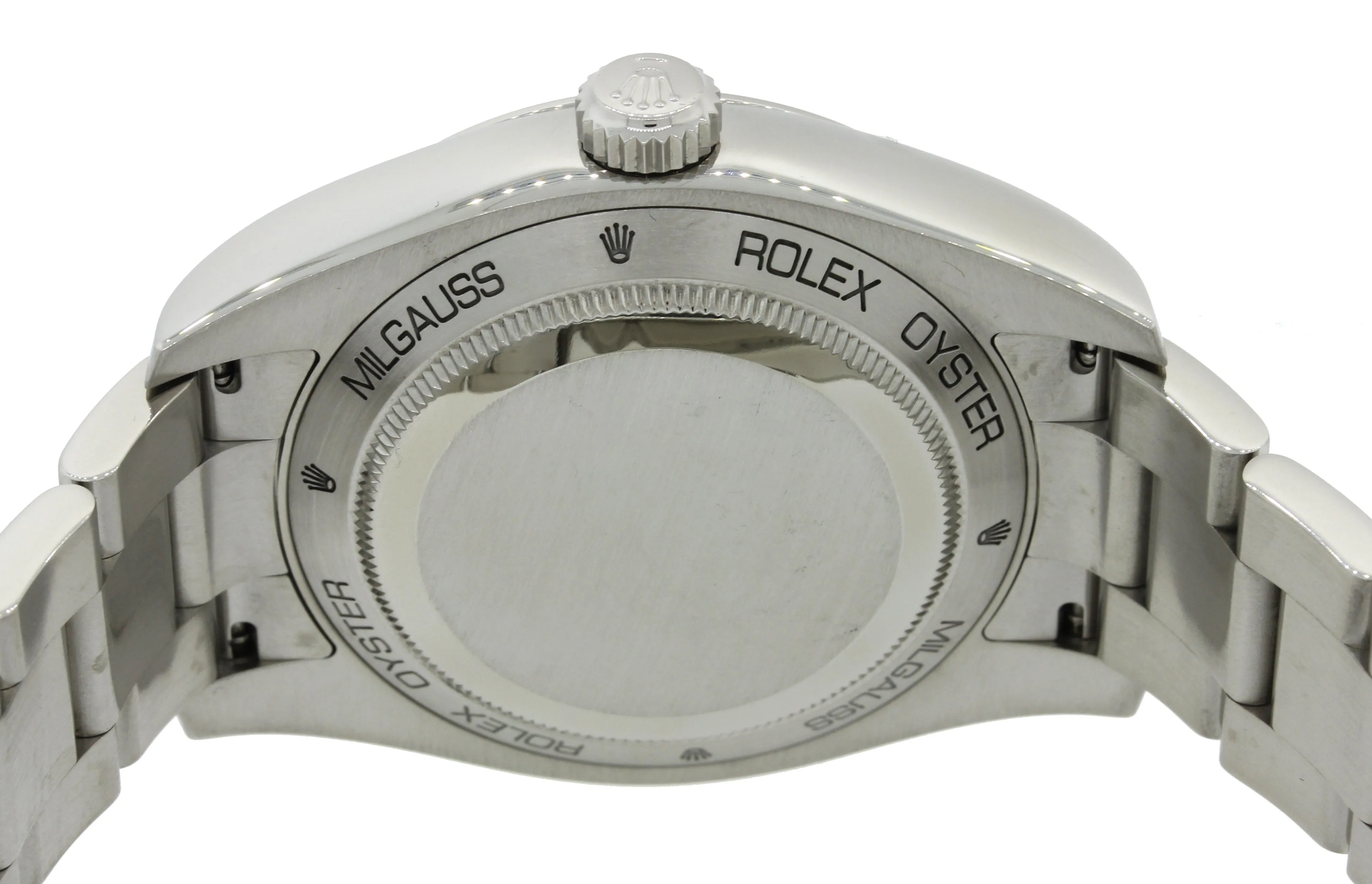 MINT PAPERS Rolex Milgauss Black 116400 Steel 40mm Antimagnetic Watch Box