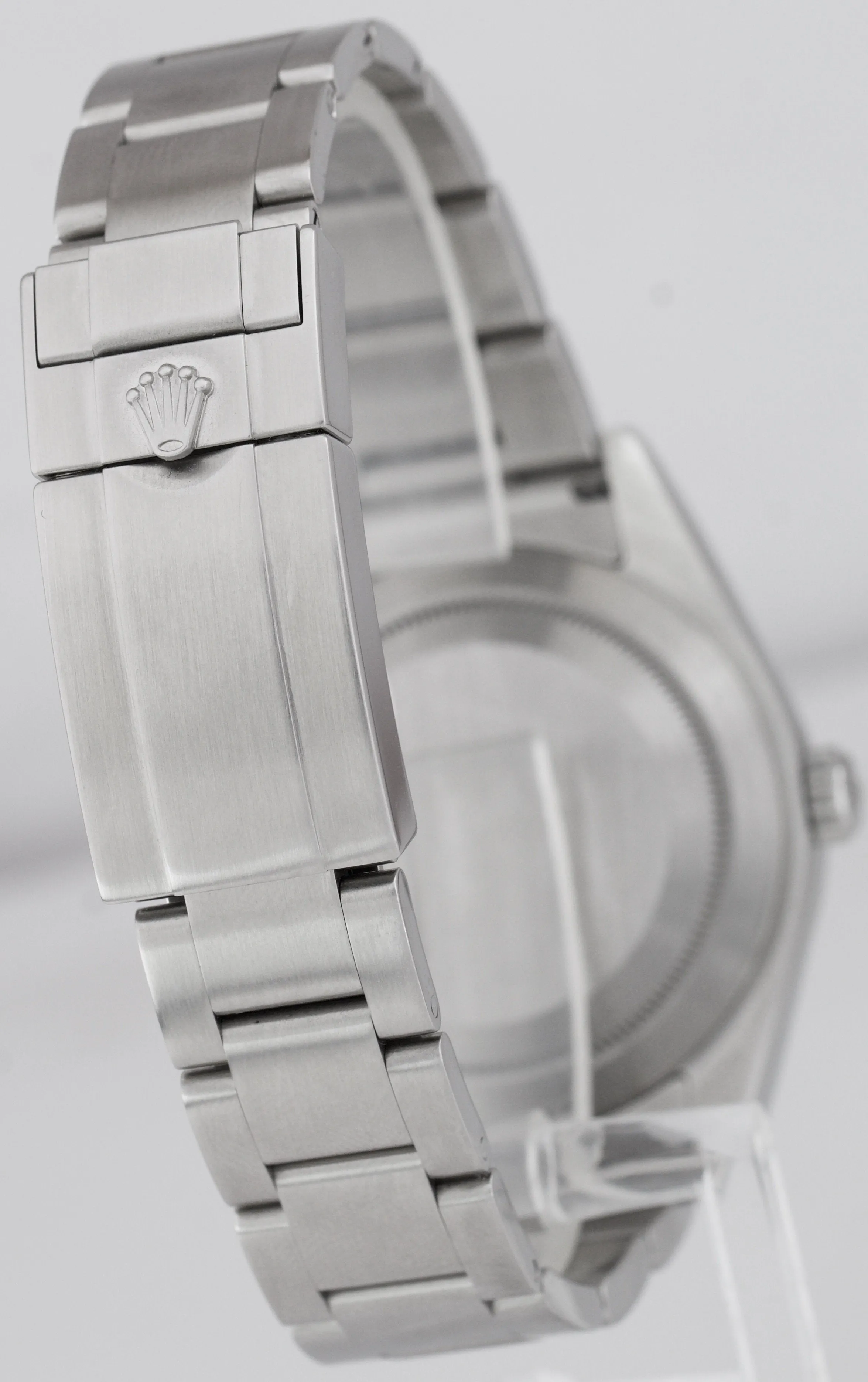 MINT Rolex Explorer I Black 39mm Stainless Steel Swiss Oyster Watch 214270 B P
