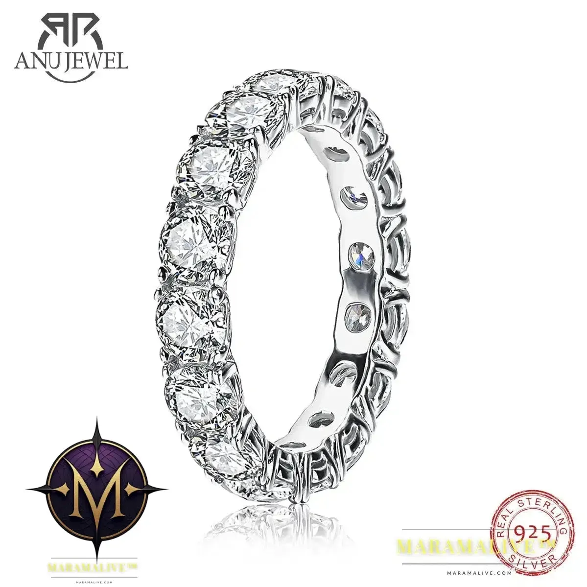Moissanite Eternity Rings - The Perfect Band Choice