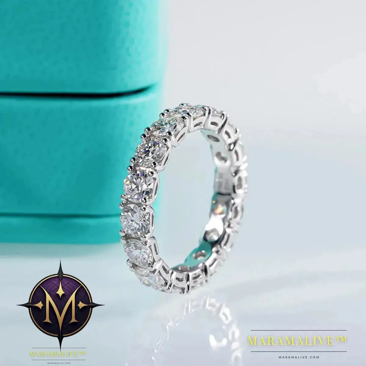 Moissanite Eternity Rings - The Perfect Band Choice