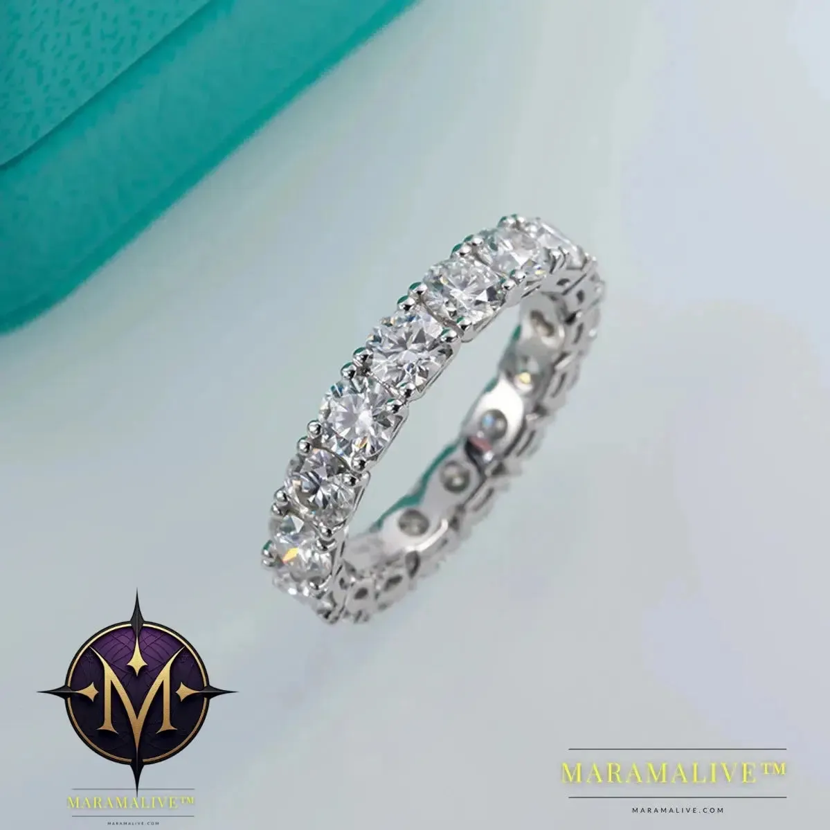 Moissanite Eternity Rings - The Perfect Band Choice