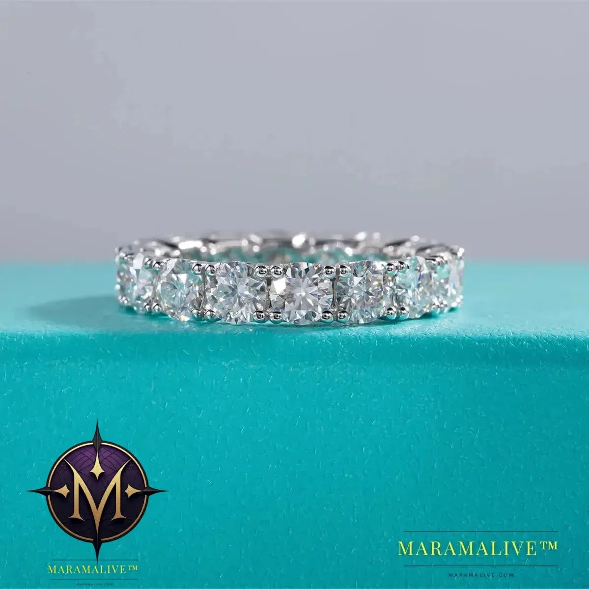 Moissanite Eternity Rings - The Perfect Band Choice