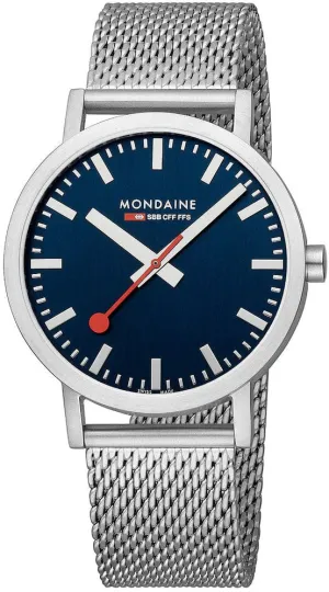 Mondaine Classic Deepest Blue Special Edition Watch