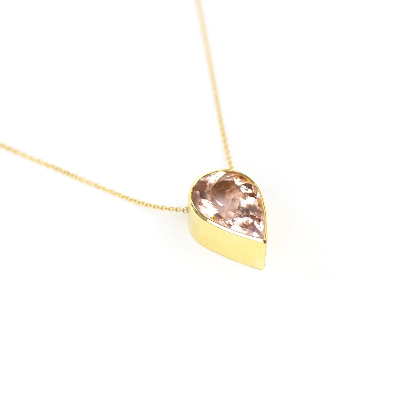Morganite Pear Shape Divinity