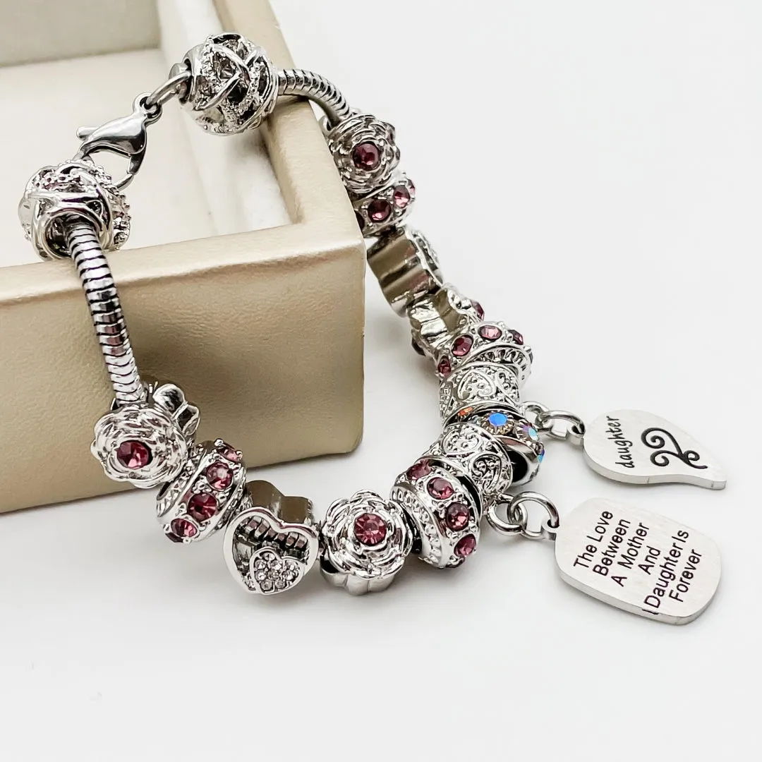 Mother Daughter Eternal Love Bracelets