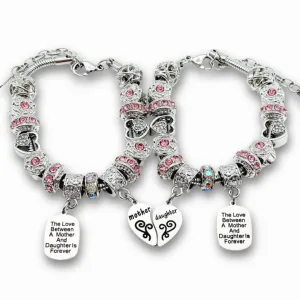 Mother Daughter Eternal Love Bracelets
