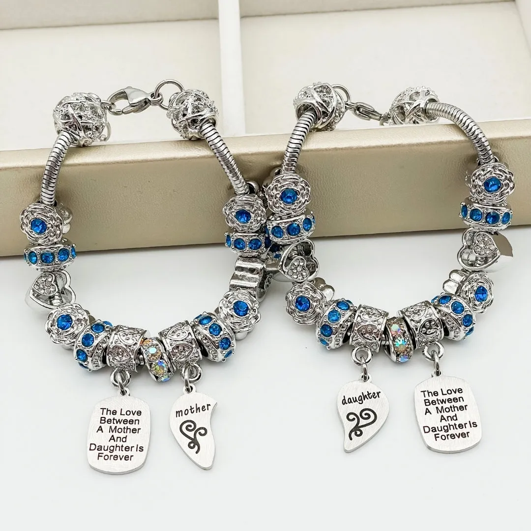 Mother Daughter Eternal Love Bracelets