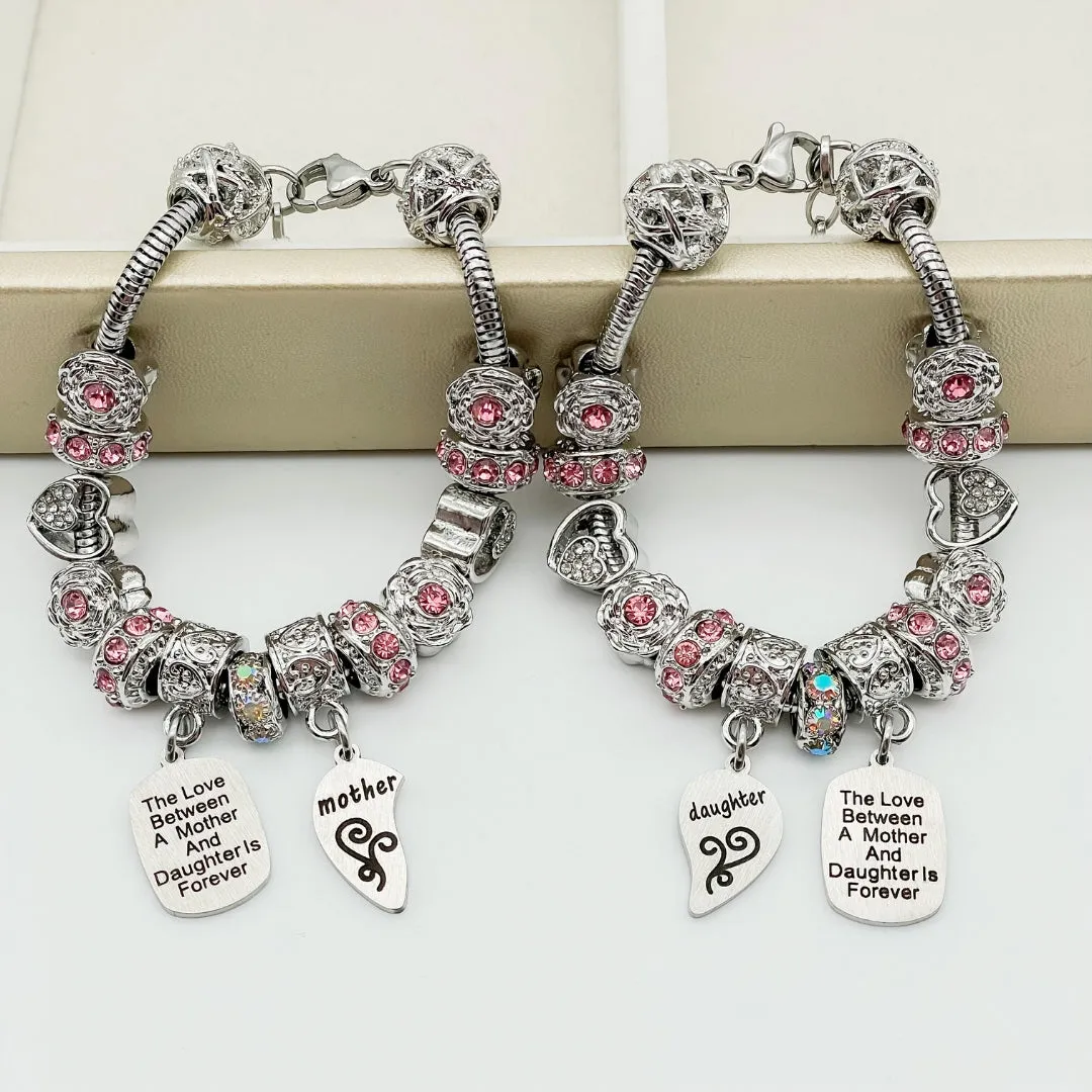 Mother Daughter Eternal Love Bracelets