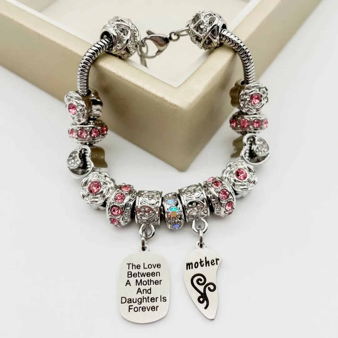 Mother Daughter Eternal Love Bracelets