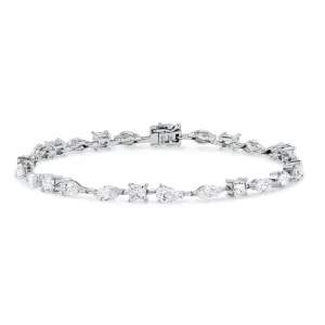 Multi-Shape Diamond Bracelet (4.98 tcw)