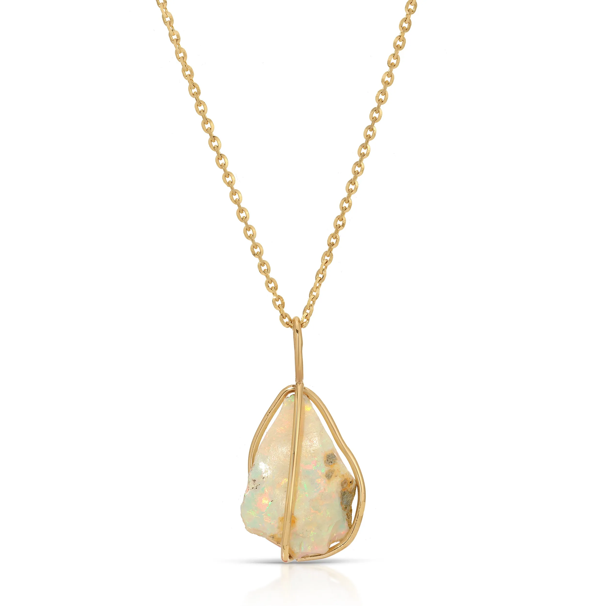 Mystic - One of a Kind Raw Opal Necklace