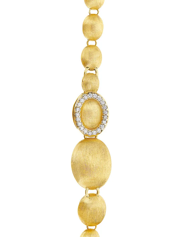 Nanis 18k Yellow Gold Diamond Bracelet