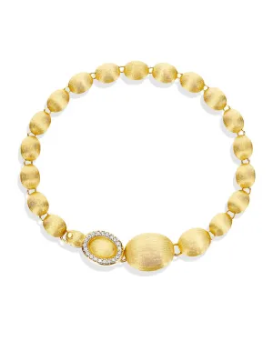 Nanis 18k Yellow Gold Diamond Bracelet