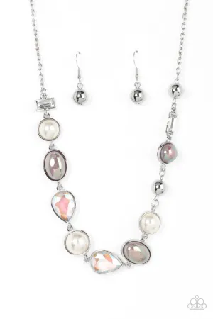 Nautical Nirvana Silver Paparazzi Necklace