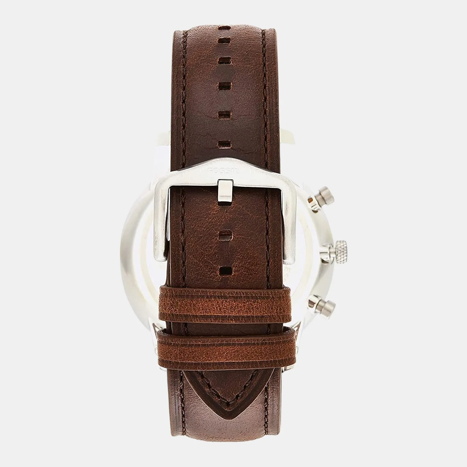 Neutra Men Quartz Cream Dial Chronograph Leather Watch FS5380
