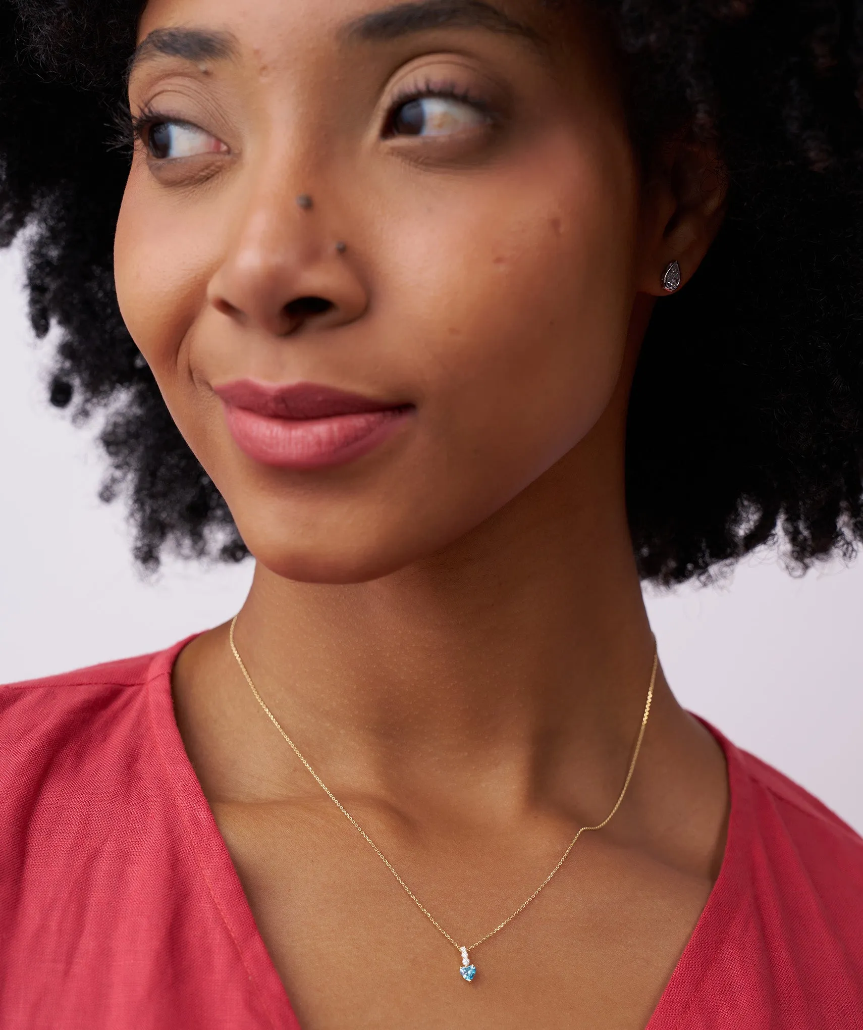 Ocean’s Embrace Heart Necklace