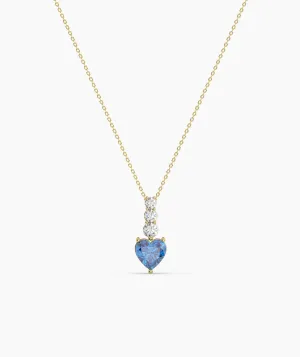 Ocean’s Embrace Heart Necklace