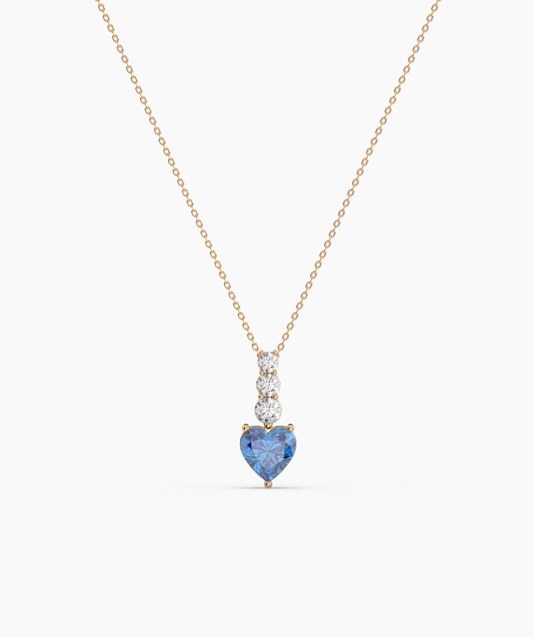Ocean’s Embrace Heart Necklace