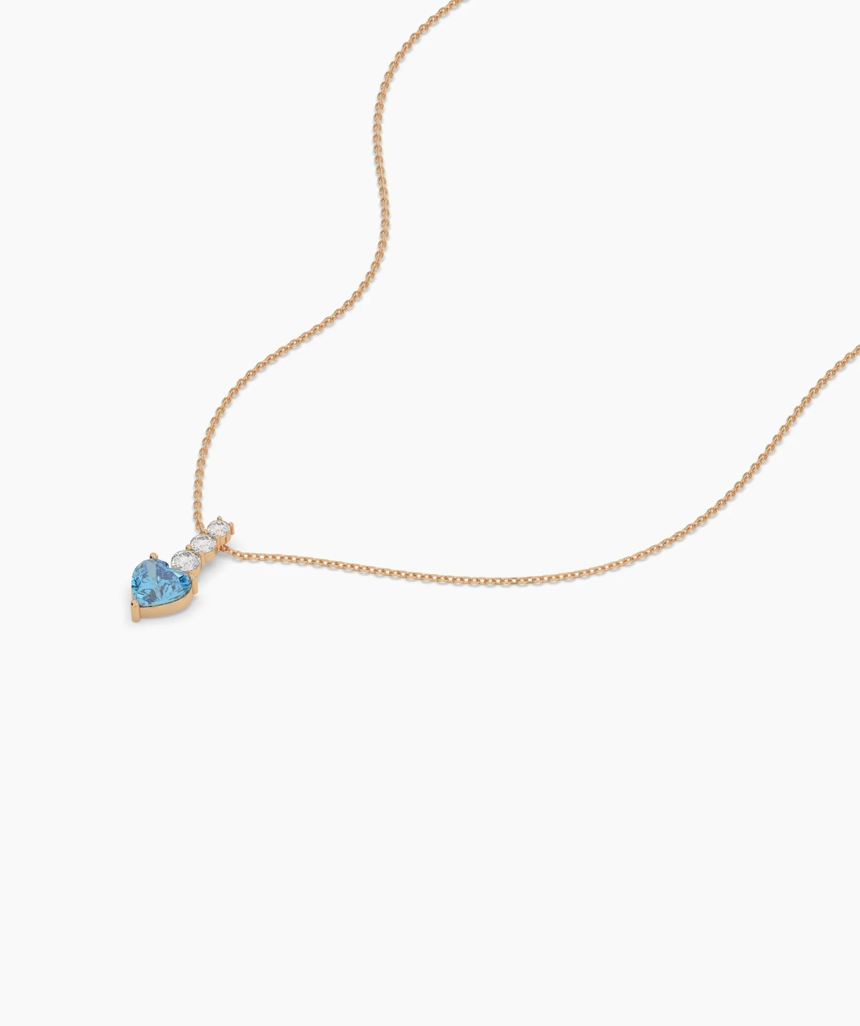Ocean’s Embrace Heart Necklace