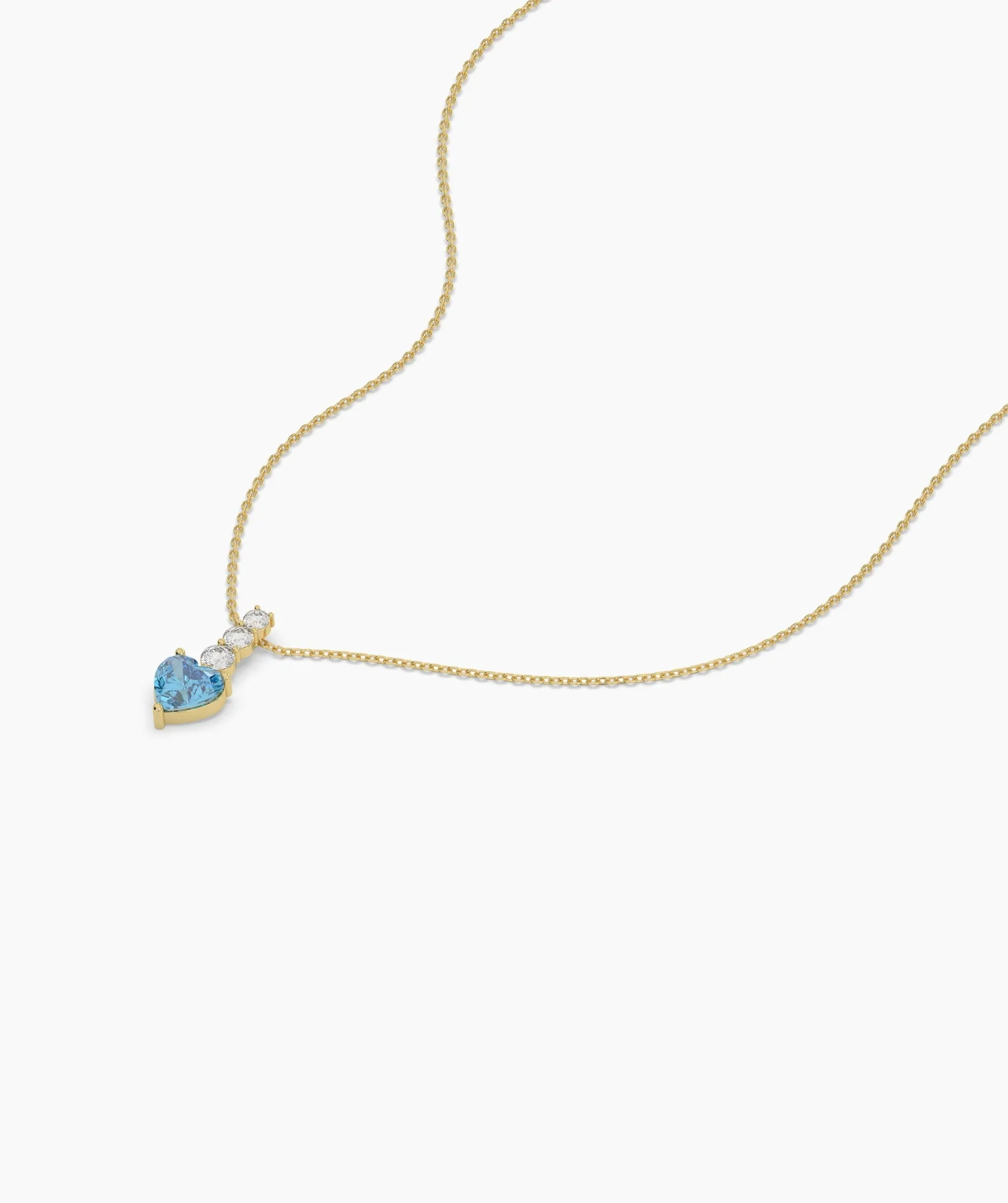 Ocean’s Embrace Heart Necklace