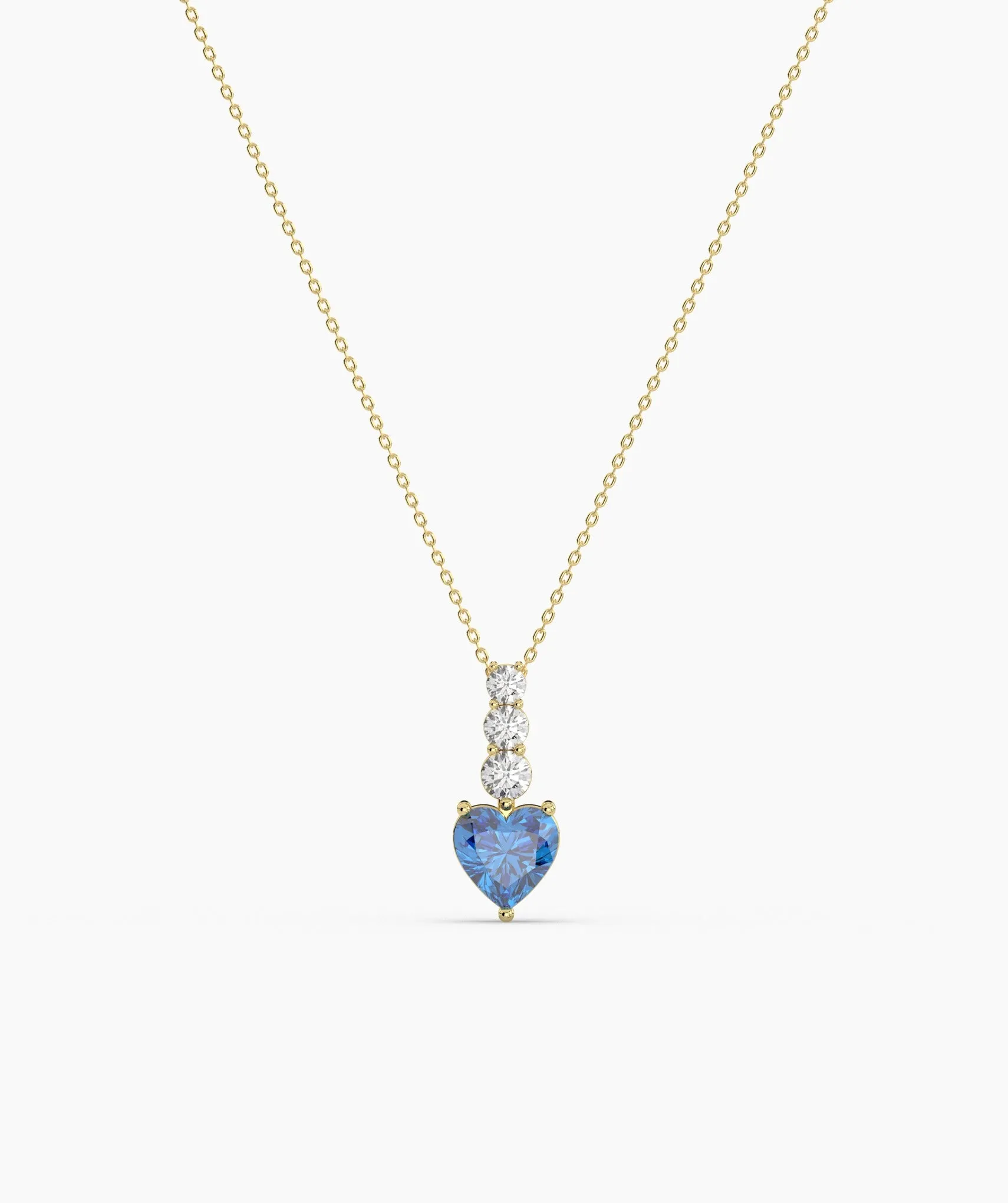 Ocean’s Embrace Heart Necklace