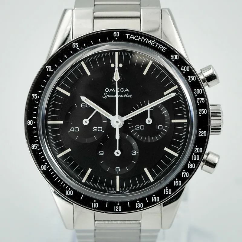 Omega Speedmaster 321 Ed White Model Stainless Steel B&P '24