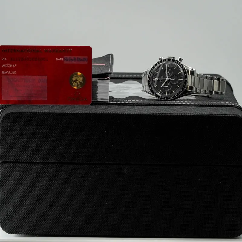 Omega Speedmaster 321 Ed White Model Stainless Steel B&P '24