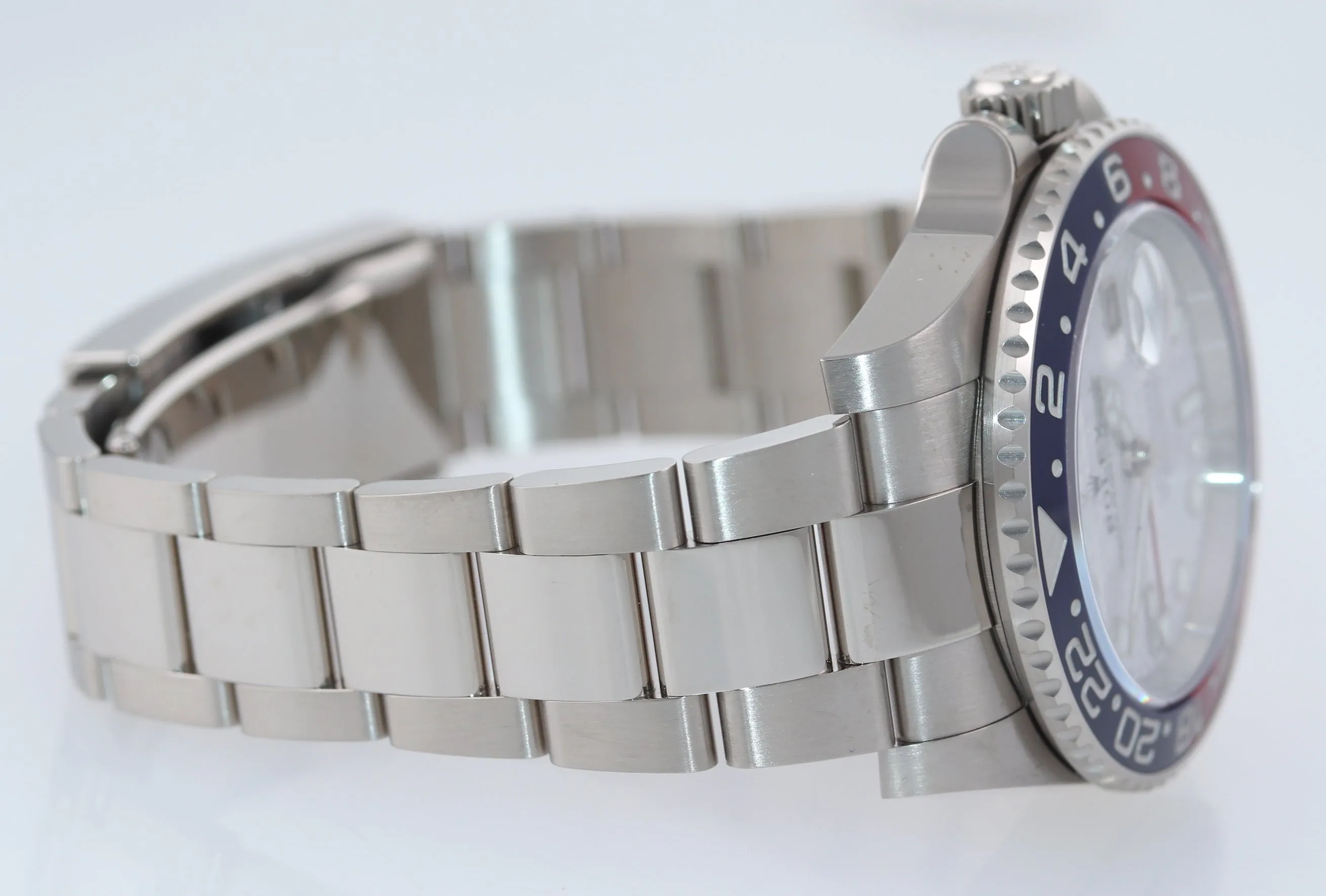 PAPERS 2020 Rolex GMT-Master II 126719 Pepsi METEORITE 18K White Gold Watch Box