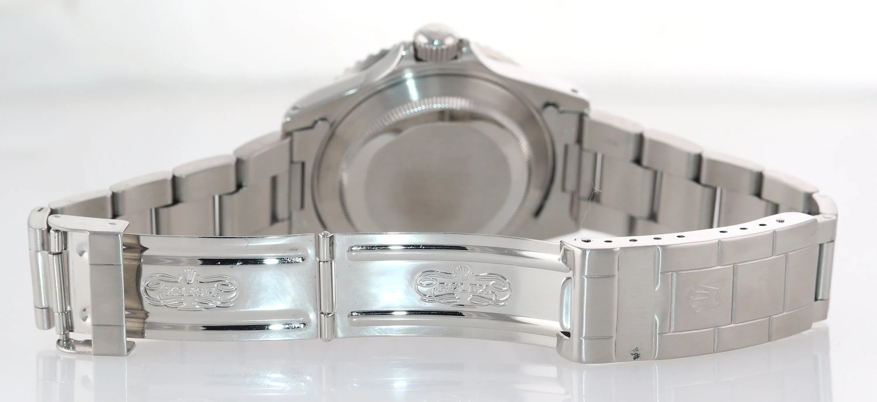 PAPERS TRITIUM DIAL Rolex Submariner Date 16610 Steel Black 40mm Watch Box