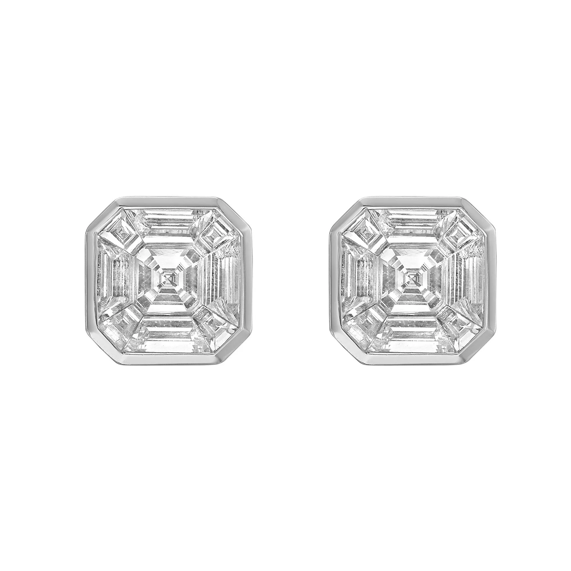 Paradis Diamond Stud Earrings