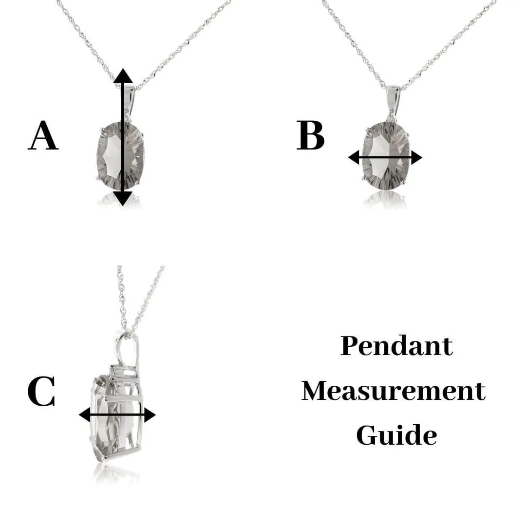 Pave Diamond Heart Pendant