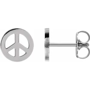 Peace Sign Earrings - Special Order
