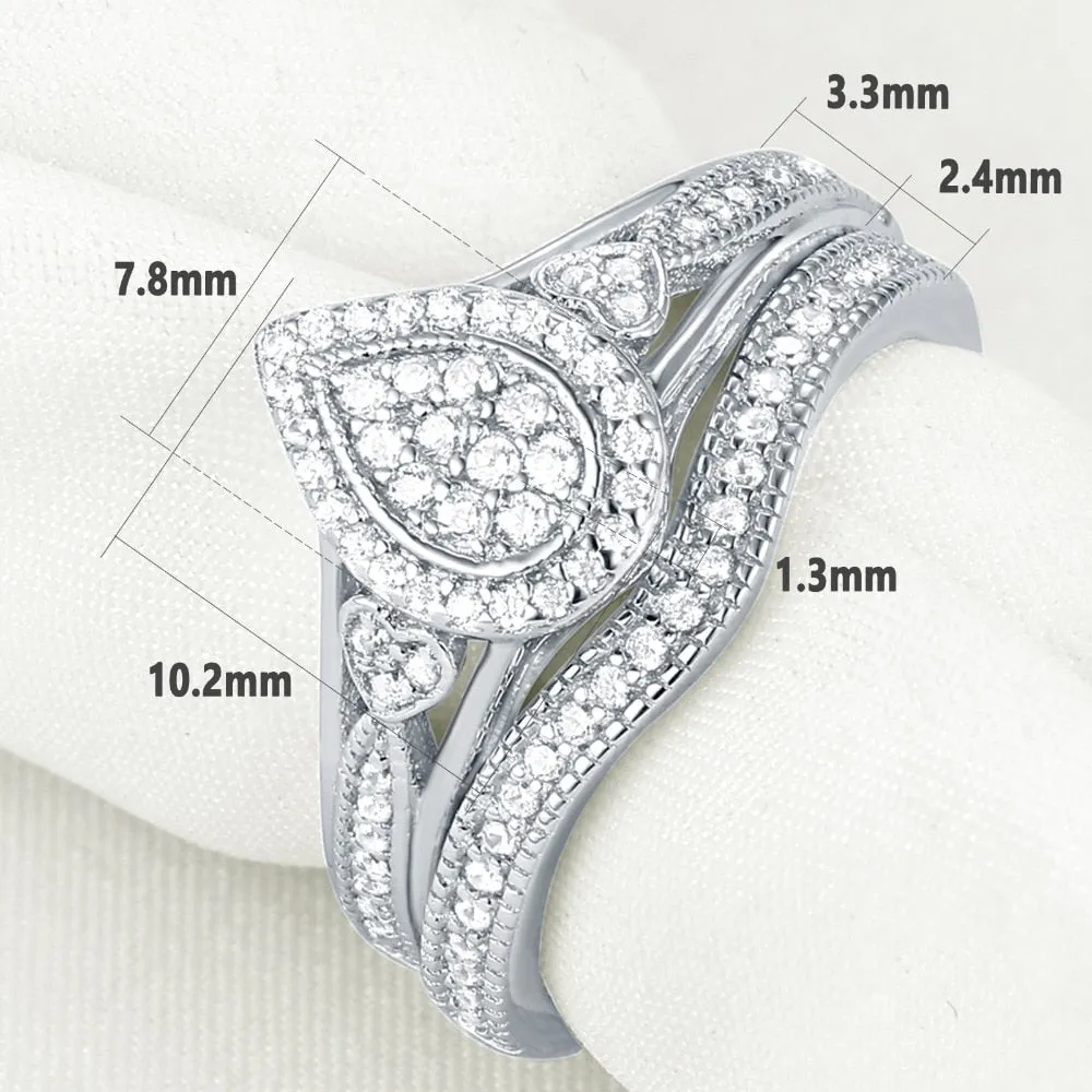 Pear & Heart Shape
