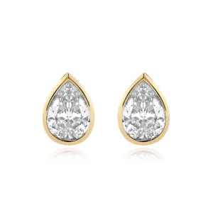Pear Diamond Studs