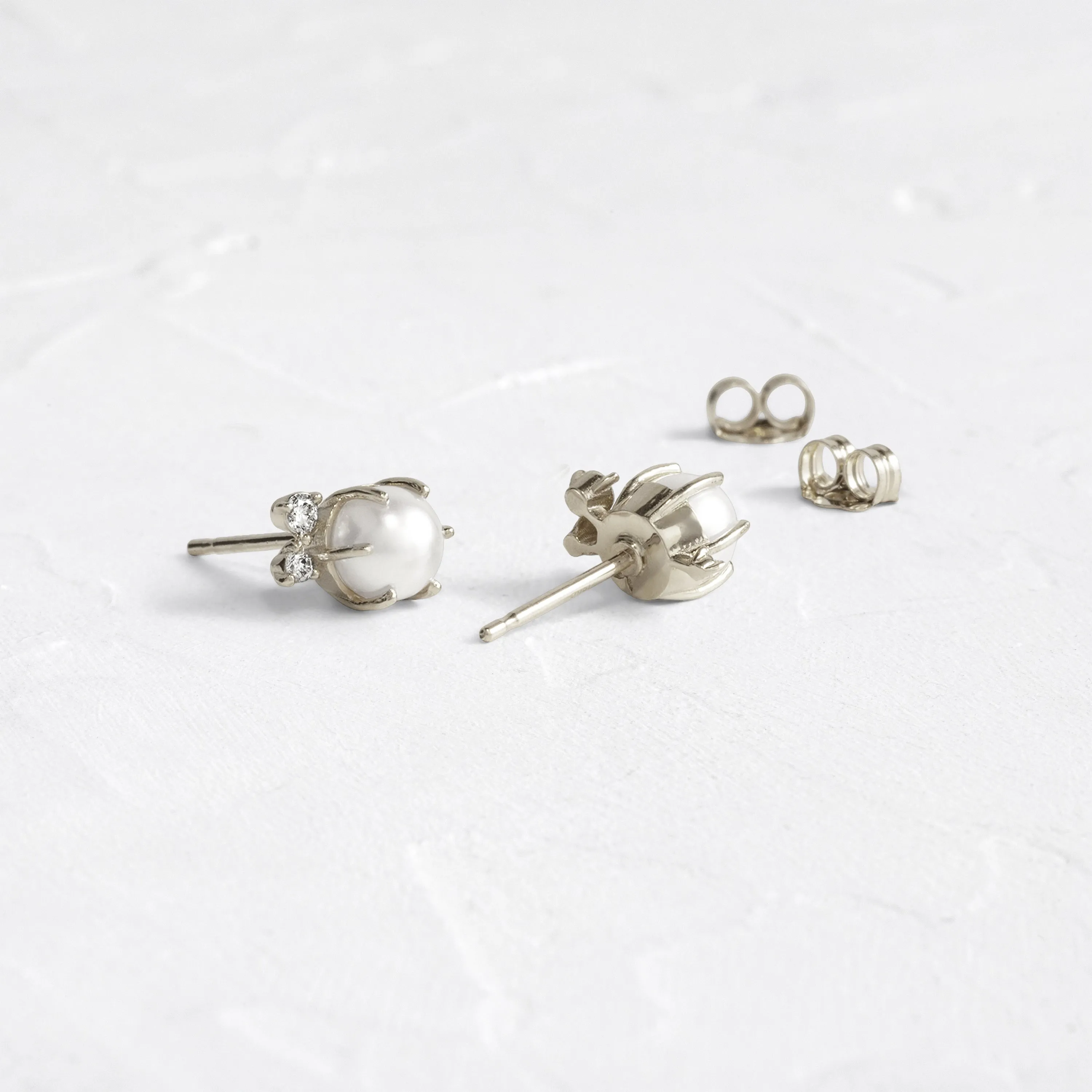 Pearl Flurry Studs