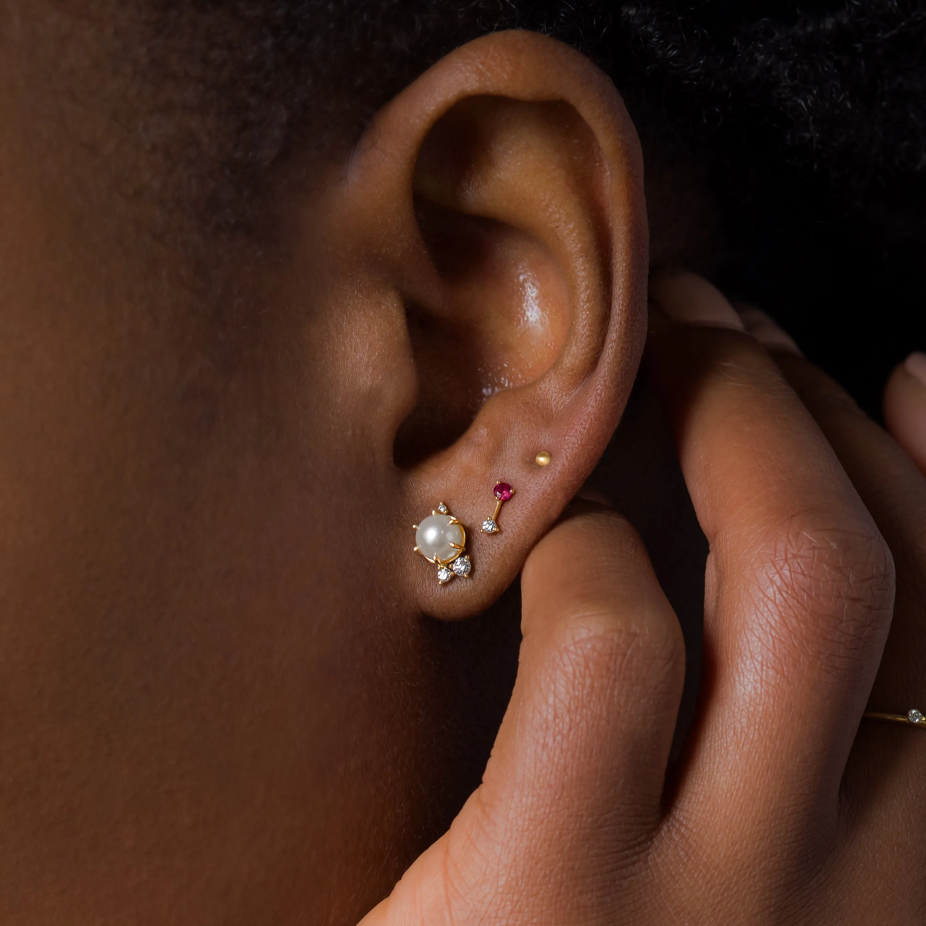 Pearl Flurry Studs