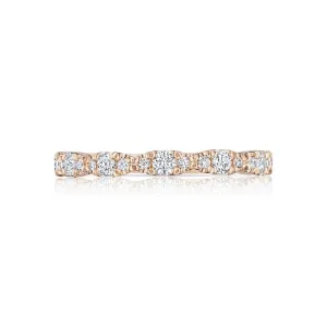 Petite Crescent diamond eternity band