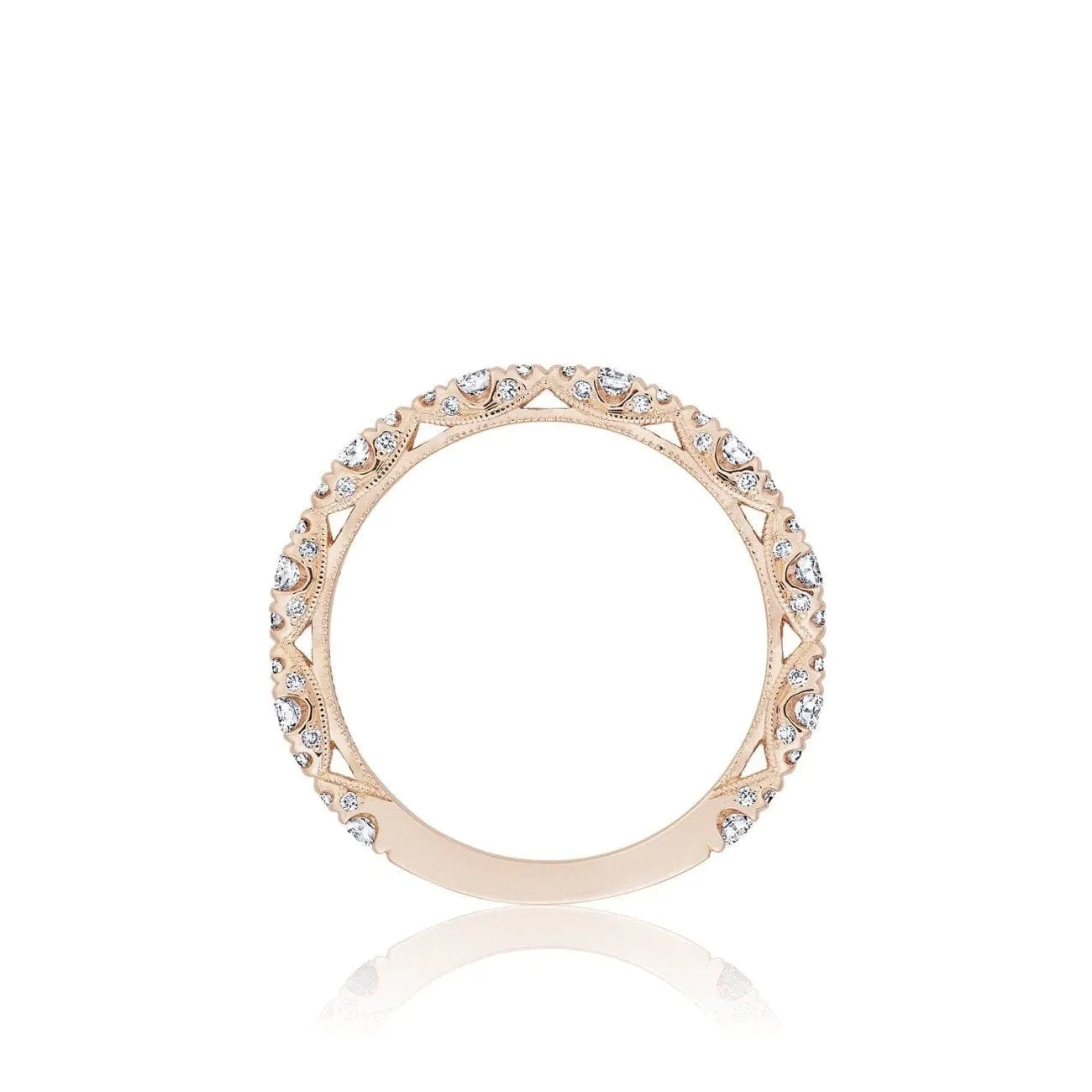 Petite Crescent diamond eternity band