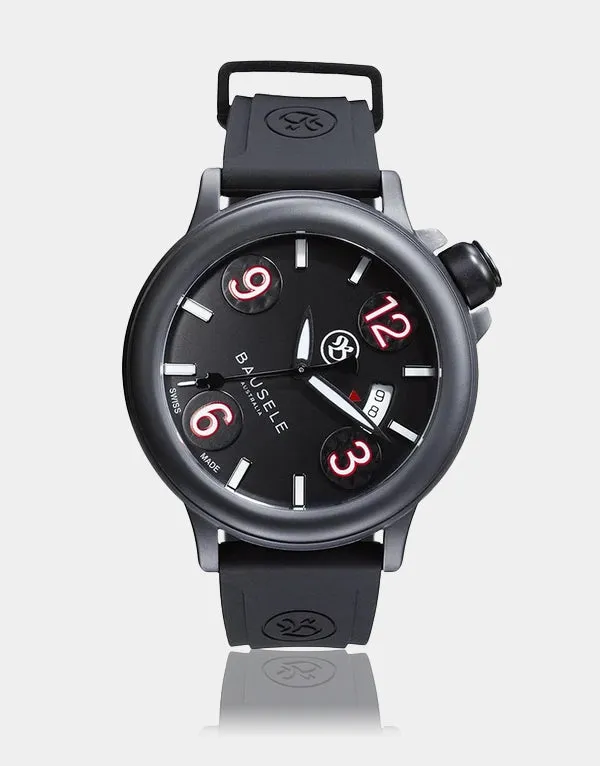 PILOT AUTO | SWISS MADE | ALL BLACK