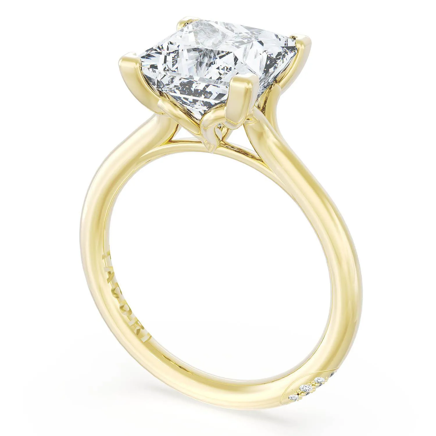 Princess Solitaire Engagement Ring